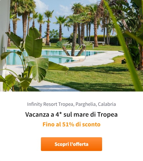 Vacanza a 4* sul mare di Tropea