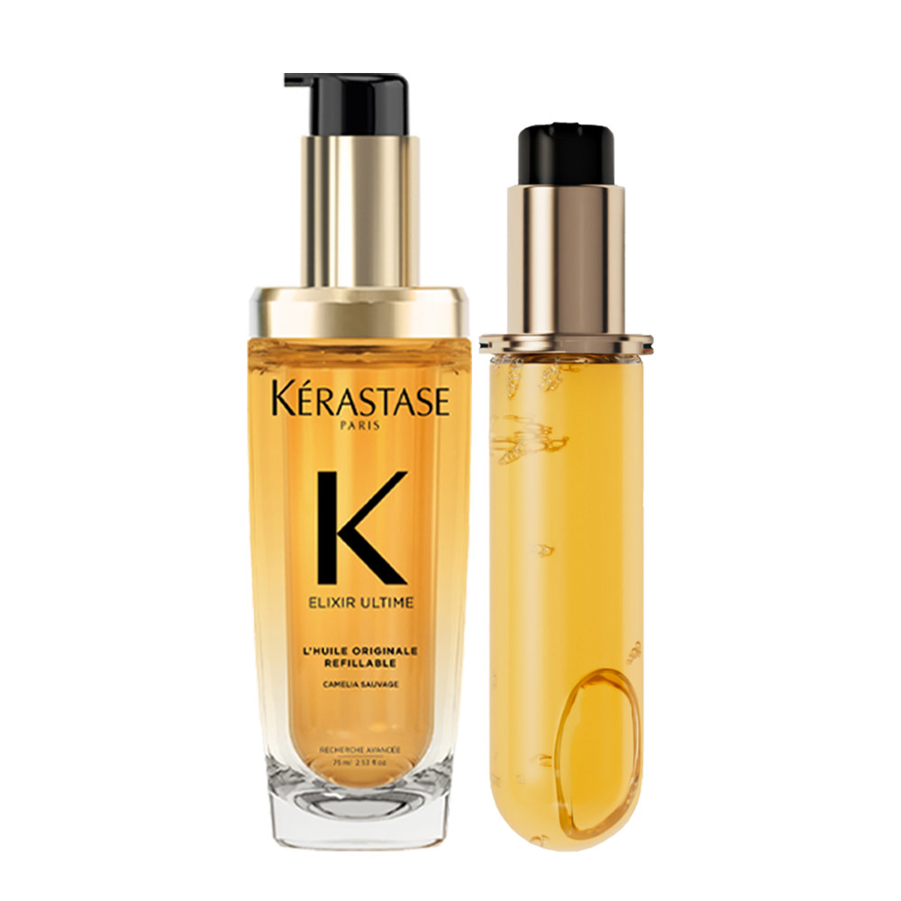 Image of Kerastase Elixir Ultime L'Huile Originale 75ml  + Refill 75ml