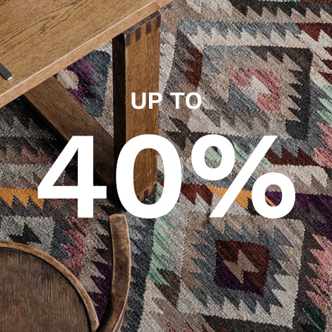 Up to 40% on Kilim rugs