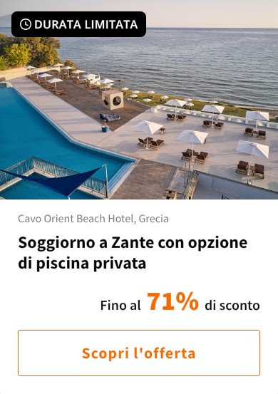 Soggiorno a Zante con opzione di piscina privata