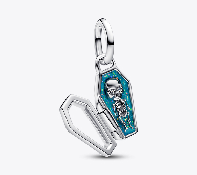 Openable Glow-in-the-Dark Coffin Charm