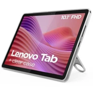 Lenovo Tab 10.1" 4/64GB WiFi Grigio + Custodia Trasparente con Supporto