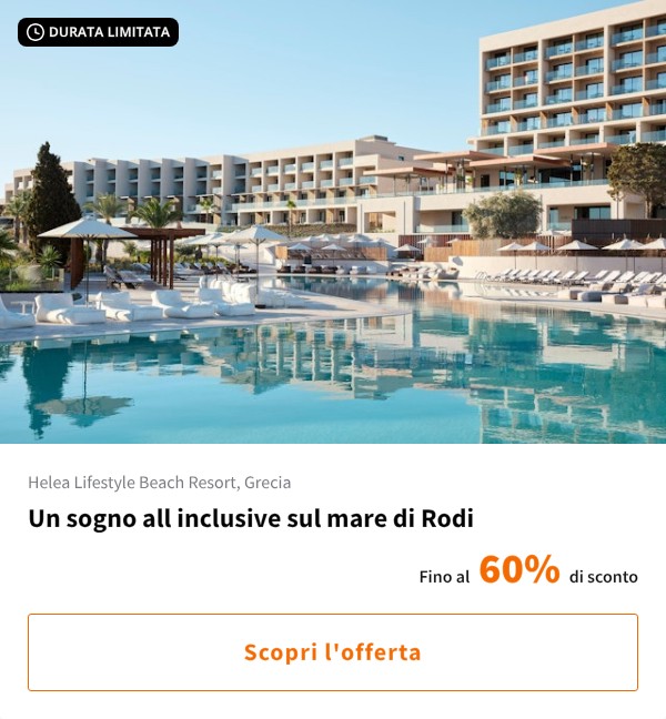Un sogno all inclusive sul mare di Rodi