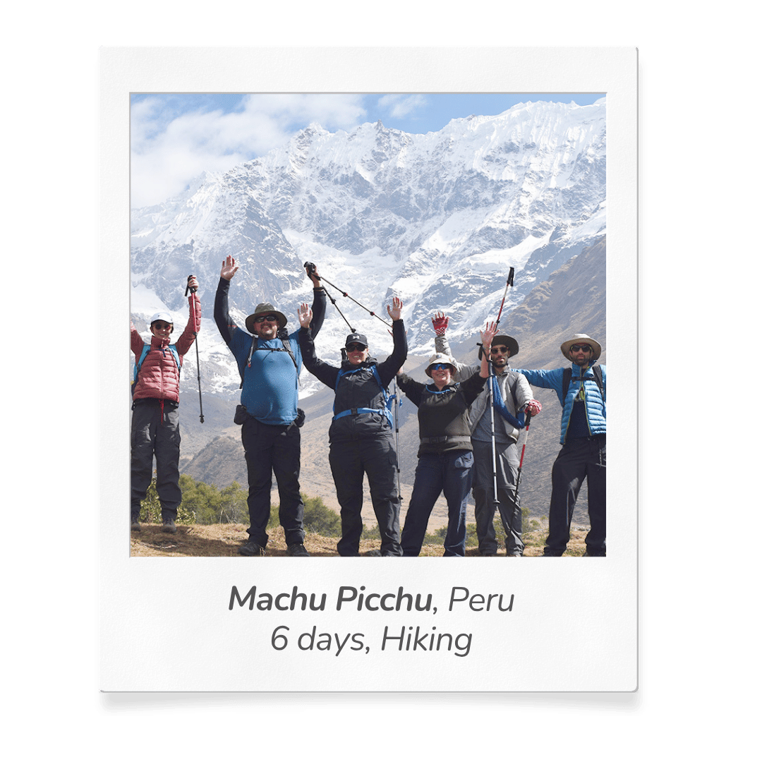 SALKANTAY TREK TO MACHU PICCHU