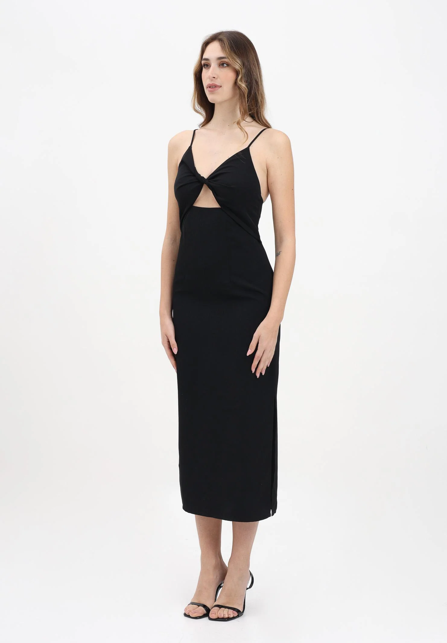 Image of ONLY Abito midi nero da donna