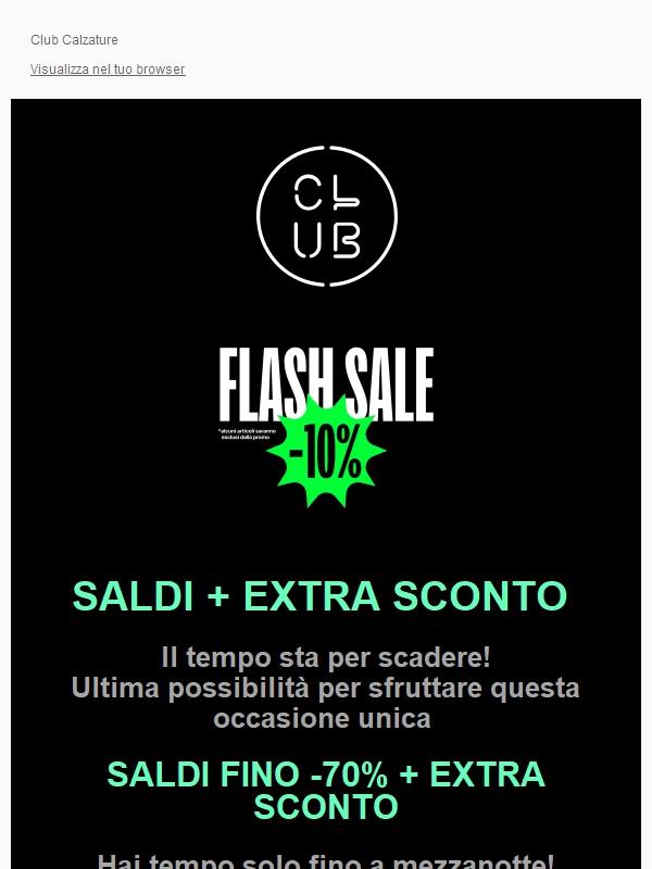 SALDI + EXTRA SCONTO 🤩 Ancora per poco