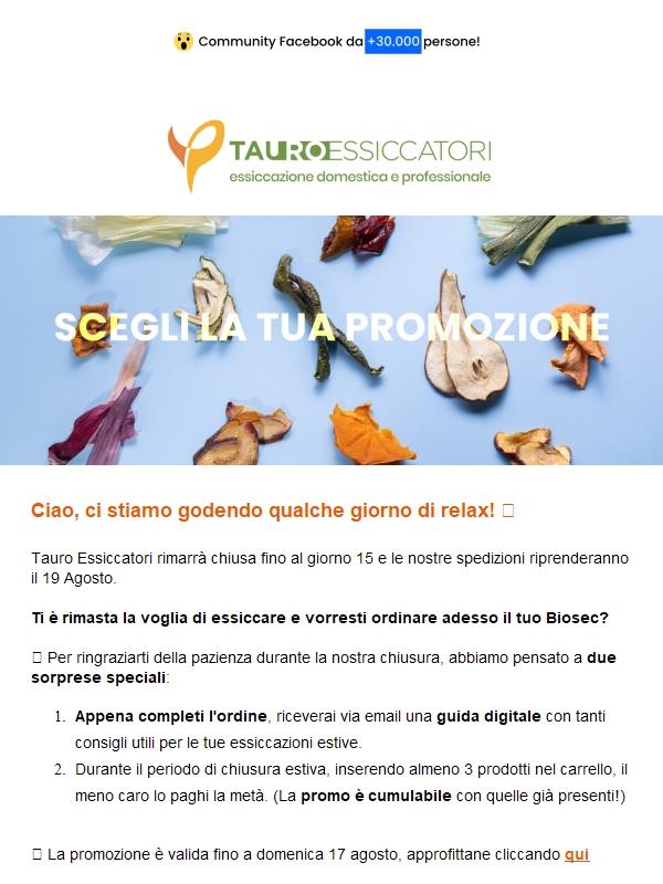 Ordina adesso - hai 2 regali!