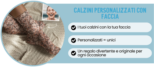 Calzini Personalizzati con Faccia