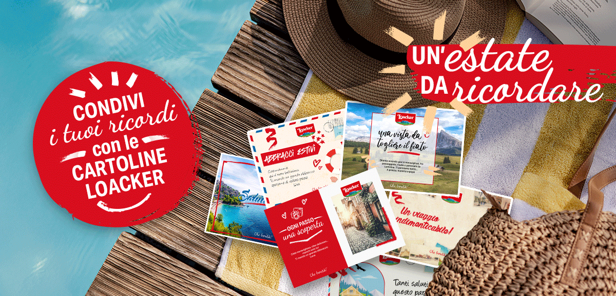Crea subito la tua cartolina personalizzata