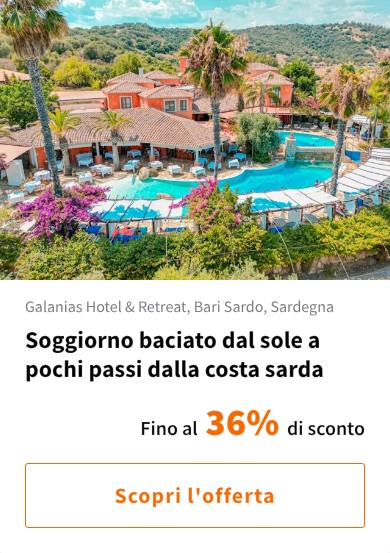 Soggiorno baciato dal sole a pochi passi dalla costa sarda
