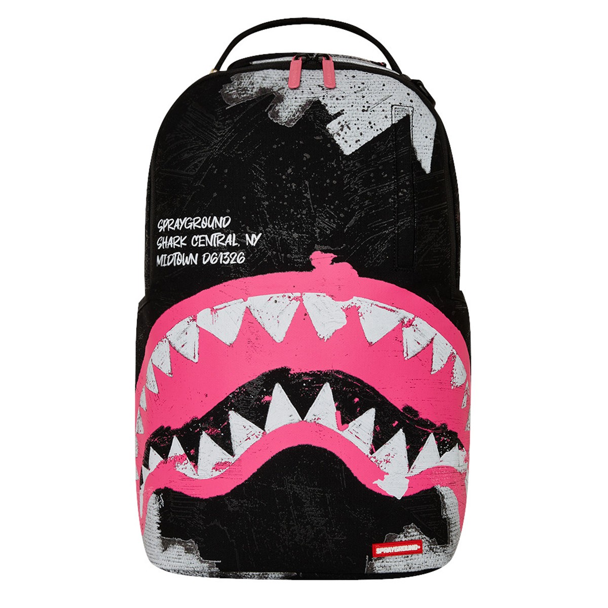 SPRAYGROUND - Zaino SHARK CENTRAL SORBET HAND PAINTED DLX COTTON