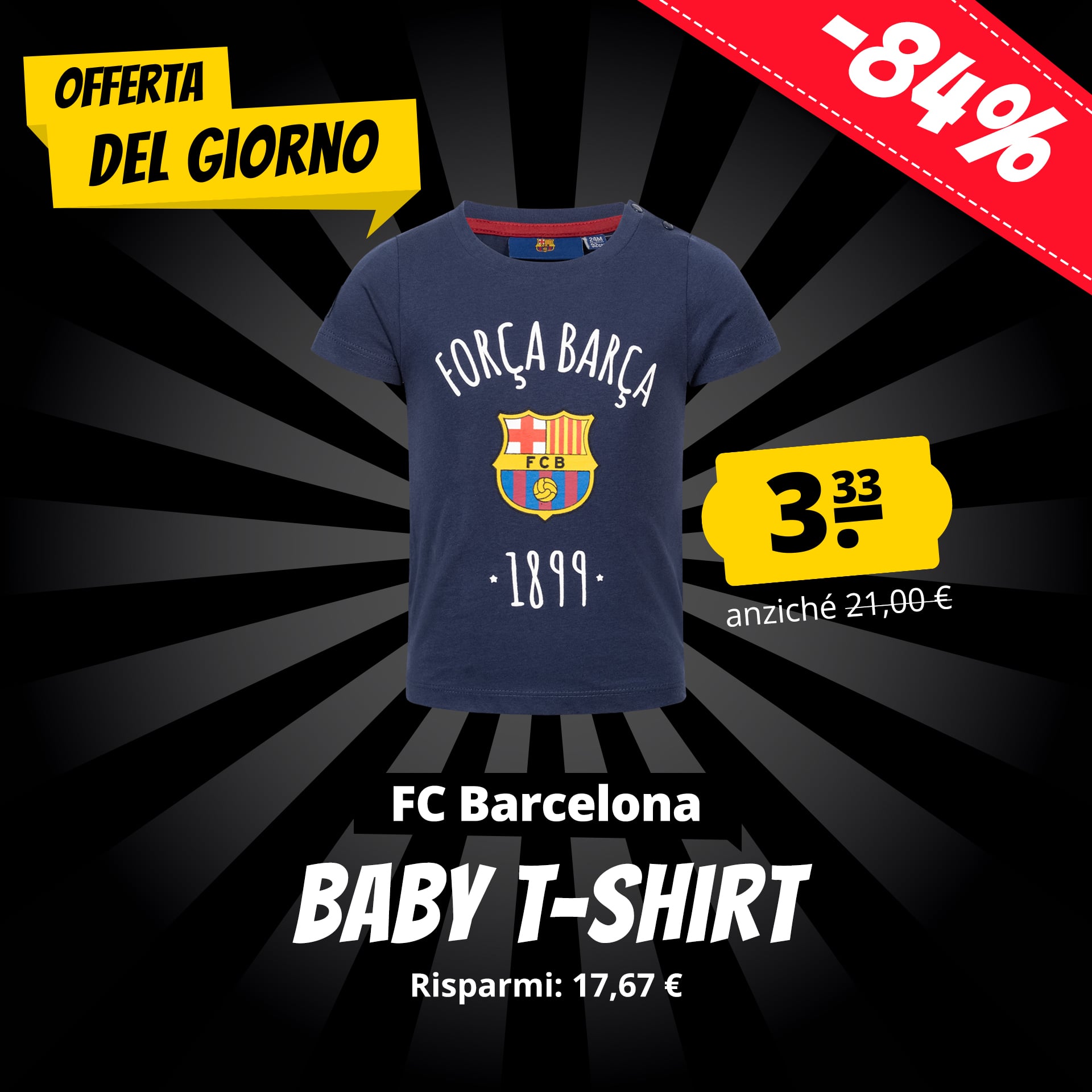 FC Barcelona forca barca 1899 baby tshirt