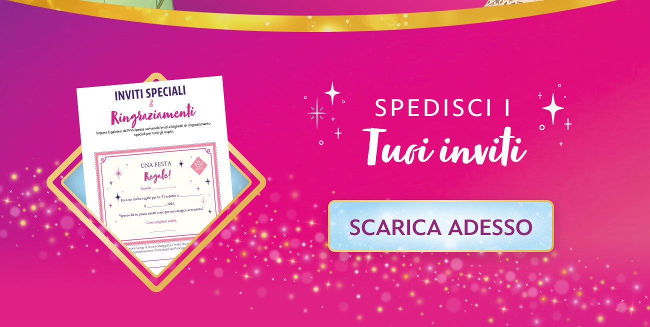 Spedisci i tuoi inviti - SCARICA ADESSO