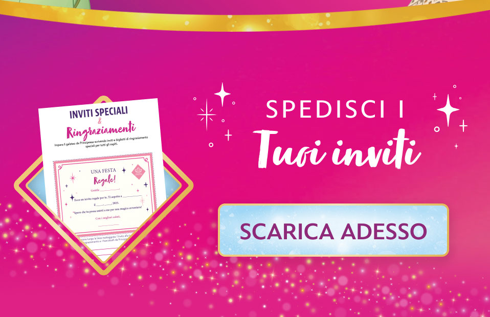 Spedisci i tuoi inviti - SCARICA ADESSO