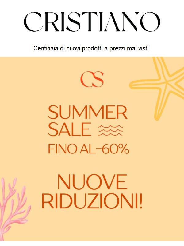 Summer Sale: prezzi ancora più bassi ⏳