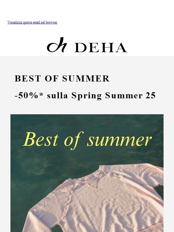 Un regalo per te 🎁 i saldi ti aspettano!