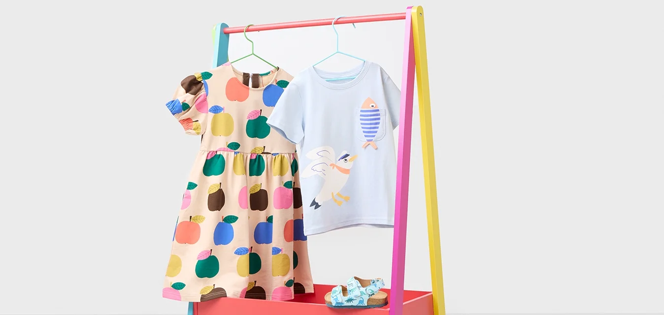 Abiti, sandali & t-shirt per bambini