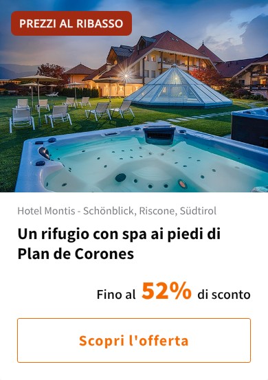 Un rifugio con spa ai piedi di Plan de Corones