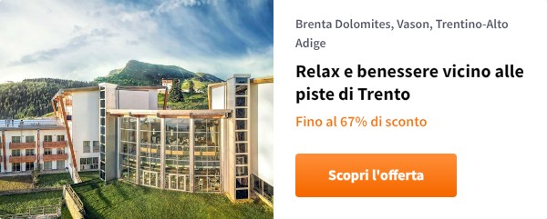 Relax e benessere vicino alle piste di Trento