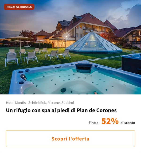 Un rifugio con spa ai piedi di Plan de Corones