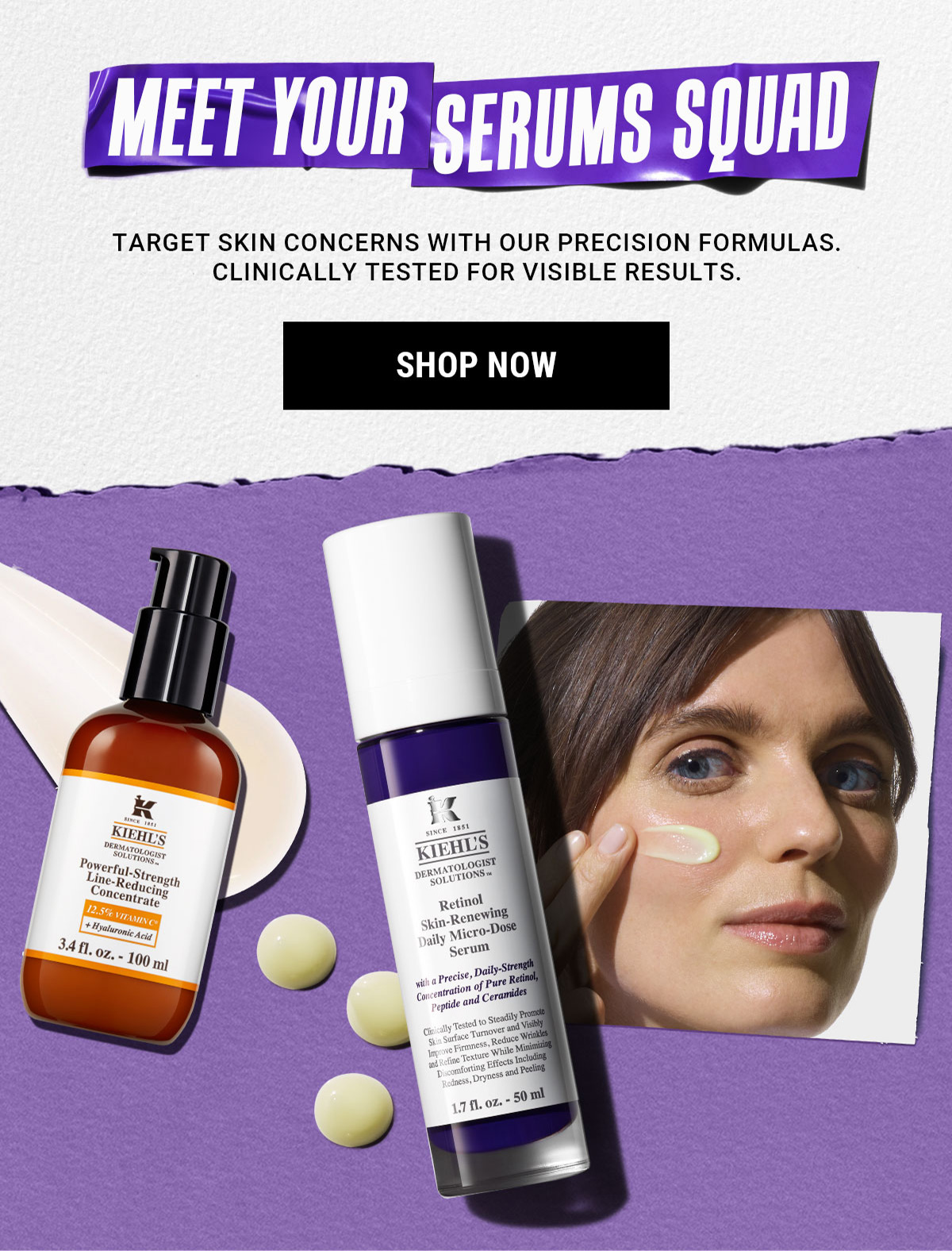 MEET YOUR SERUMS SQUAD