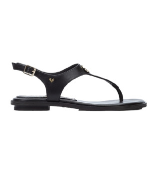 mazzini-1535-sandalo-piatto-in-pelle-nera