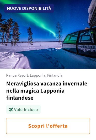 Meravigliosa vacanza invernale nella magica Lapponia finlandese