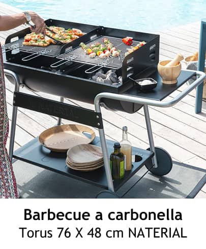 barbecue a carbonella TORUS NATERIAL