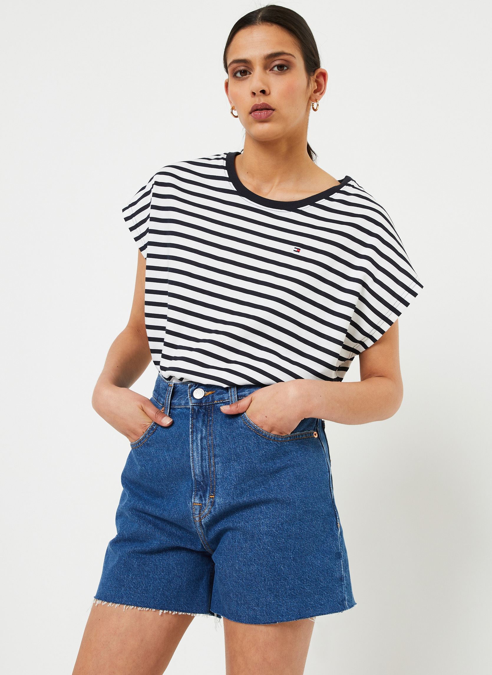 Tommy Jeans Bermuda Short - Mom Short donna blu
