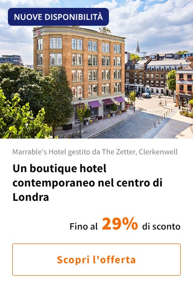 Un boutique hotel contemporaneo nel centro di Londra