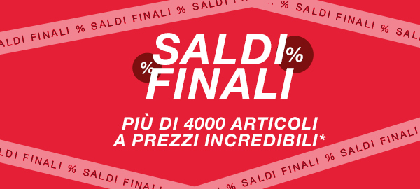 Saldi finali