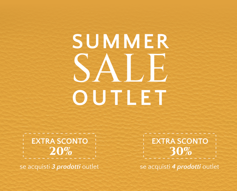 saldi outlet fino al 30% di sconto extra