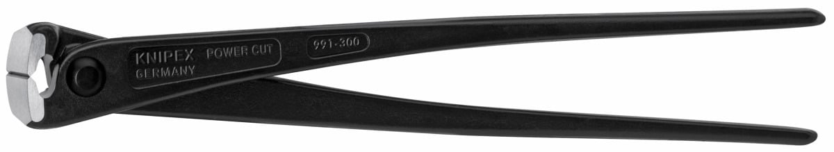 KNIPEX - Tenaglia a grande forza di taglio, bonderizzata, nera, Lunghezza complessiva: 300 mm