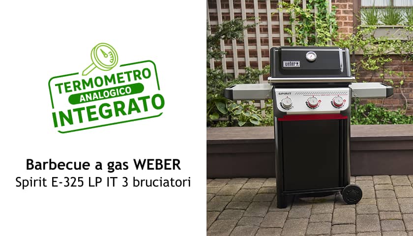 barbecue a gas WEBER SPIRIT