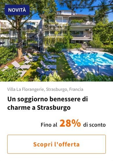 Un soggiorno benessere di charme a Strasburgo