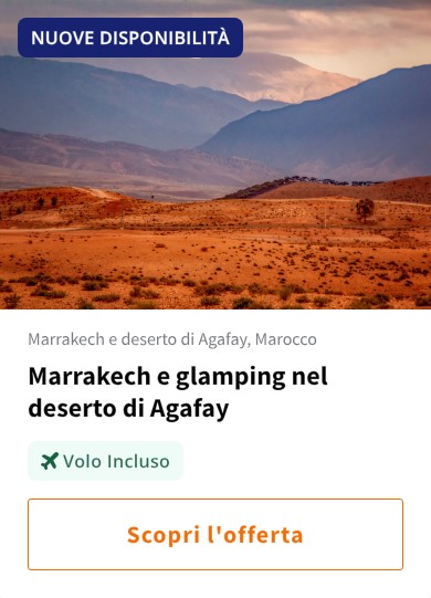 Marrakech e glamping nel deserto di Agafay