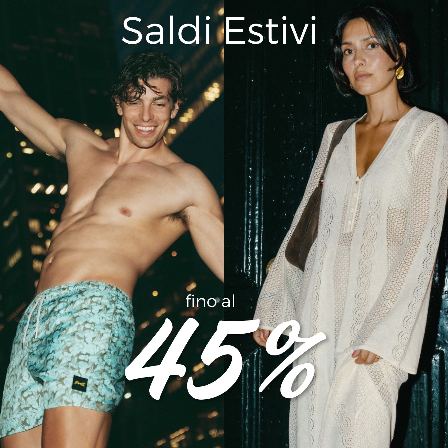 saldi estivi - sconti fino al 40%