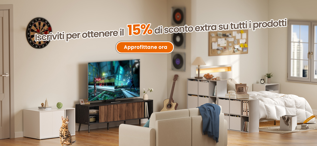 Iscriviti per ottenere il 15% di sconto extra su tutti i prodotti