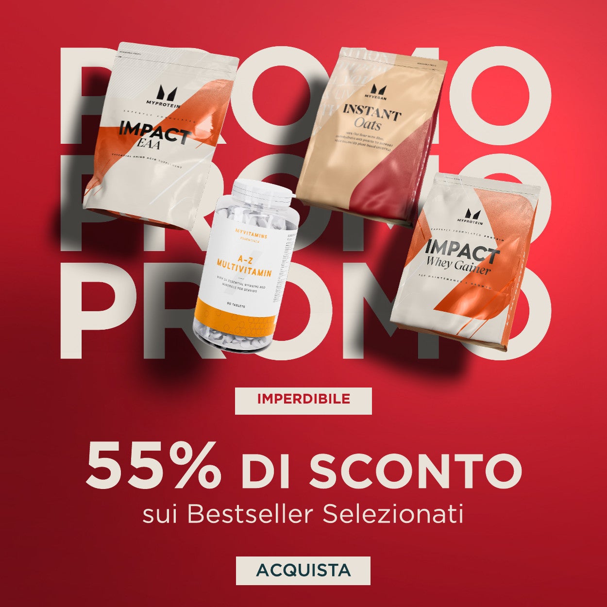 55% sui selezionati