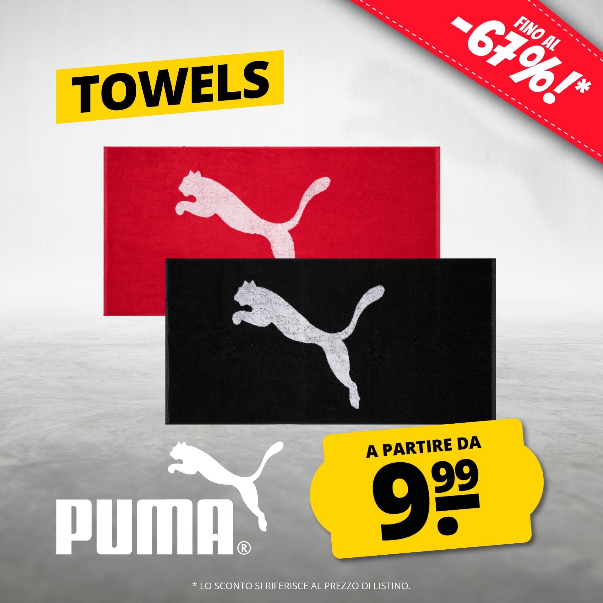 Puma towel small