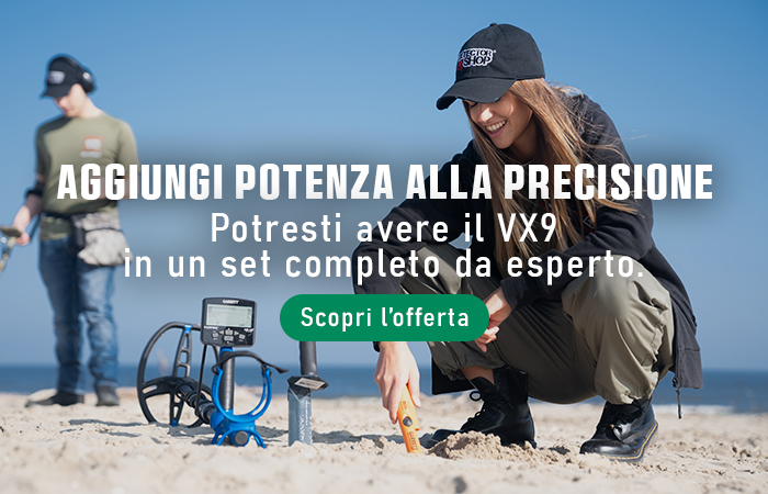 Garrett Vortex VX9 in promo