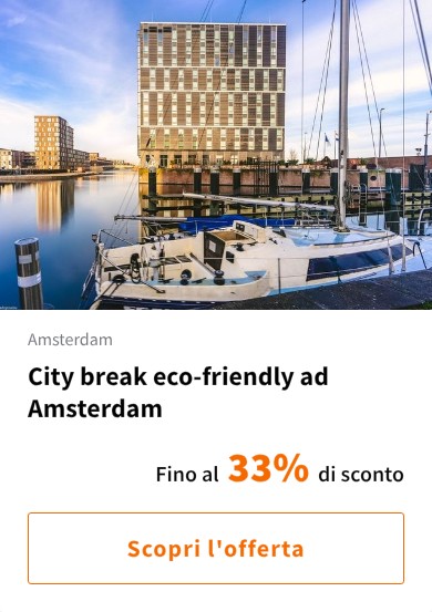 City break eco-friendly ad Amsterdam