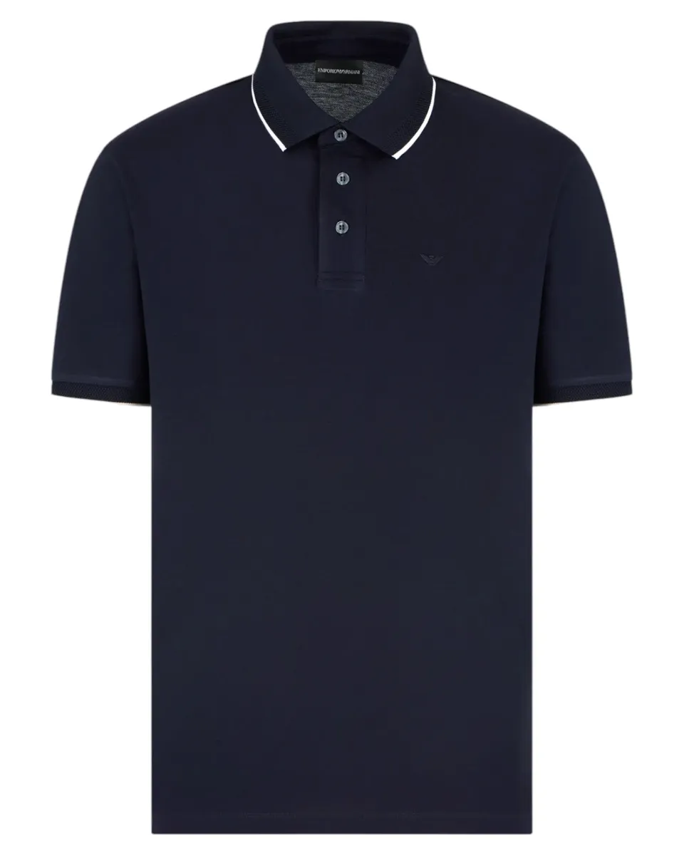 Image of Polo in Piquet Stretch