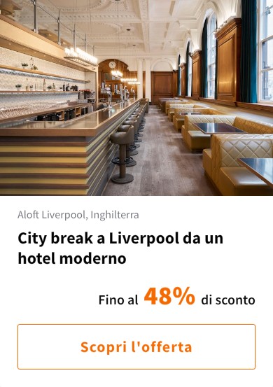 City break a Liverpool da un hotel moderno