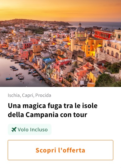 Una magica fuga tra le isole della Campania con tour