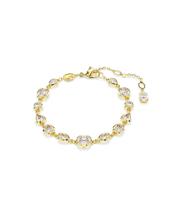 Gioielli Swarovski in tonalità oro