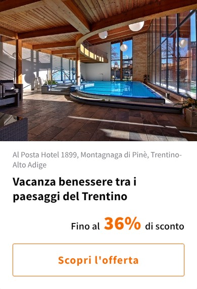 Vacanza benessere tra i paesaggi del Trentino
