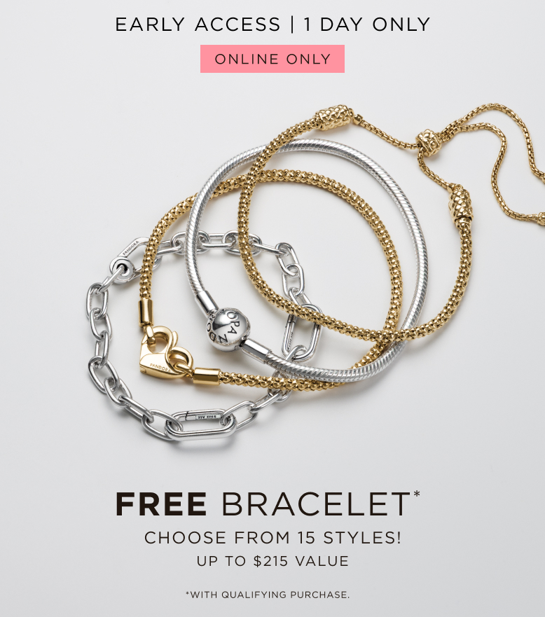 Free Bracelet with qualifying spend