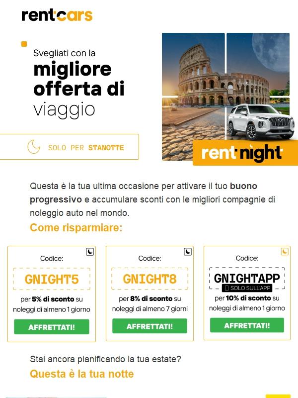 Ultime ore: il tuo buono scade stasera