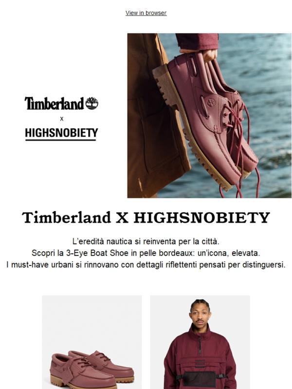 Il Drop: Timberland x Highsnobiety